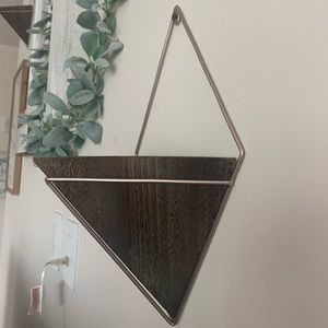 Wall Art - Triangle faux plant holder Wall Art - Triangle faux plant holder
